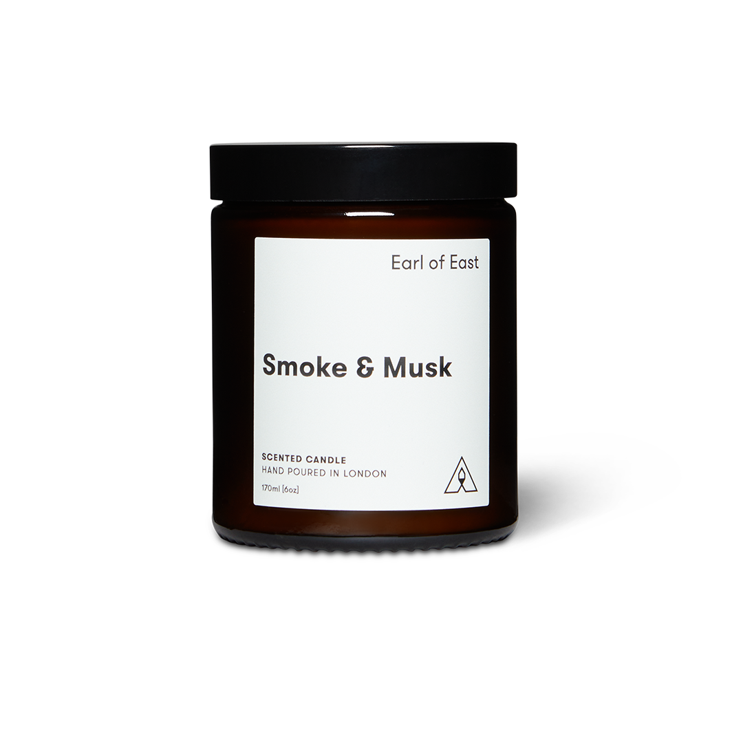 SMOKE AND MUSK - SOY WAX CANDLE