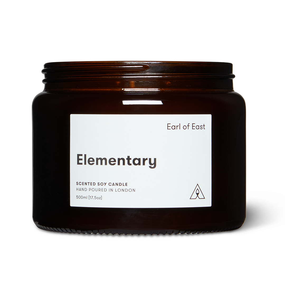 ELEMENTARY SOY WAX CANDLE